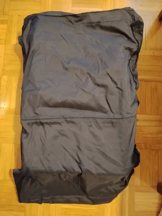 Cuna de viaje MS con ruedas y colchón de espuma