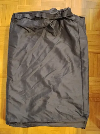 Cuna de viaje MS con ruedas y colchón de espuma