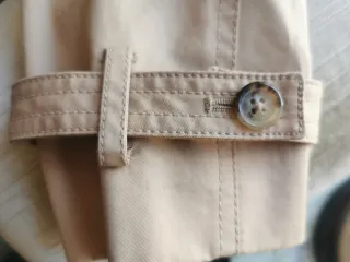 Gabardina Massimo Dutti Beige