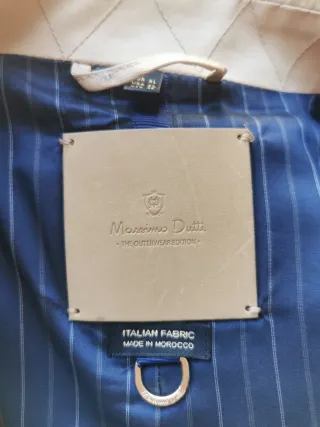 Gabardina Massimo Dutti Beige