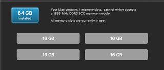 Mac Pro 2013 1TB SSD 64GB RAM D700