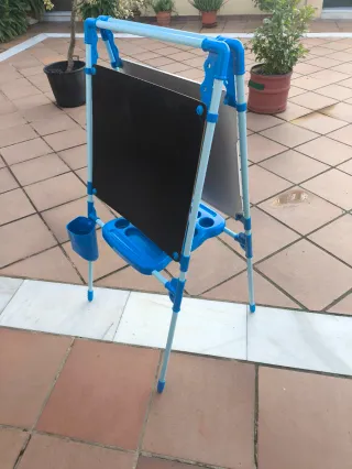 Pizarra infantil azul