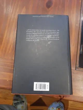 Libro Un día de cólera de Arturo Pérez-Reverte