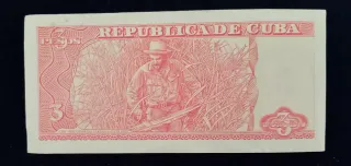 Banconota 3 Pesos Cuba 2004 Che Guevara