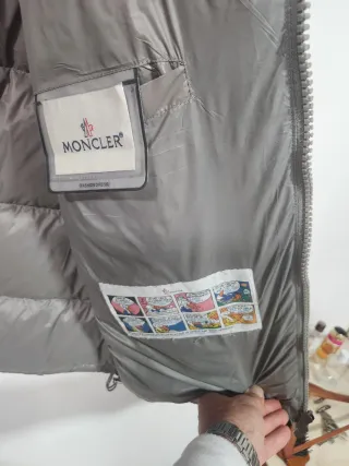 Chaqueta Moncler Gris Talla 52-54