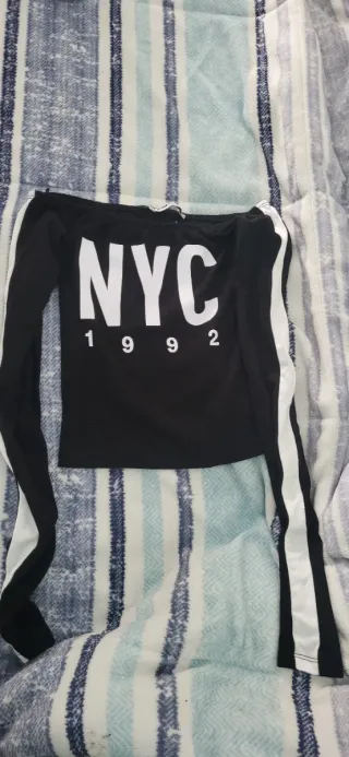 Top NYC 1992 Hombros Descubiertos