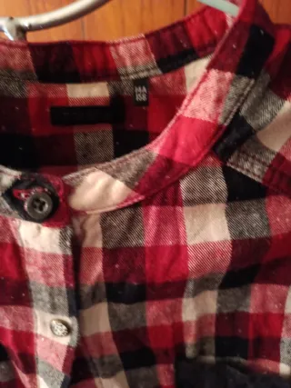Camisa cuadros niña IKKS Talla 14 años