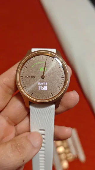 Garmin Vivomove Style Rose Gold/Bianco