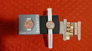 Garmin Vivomove Style Rose Gold/Bianco