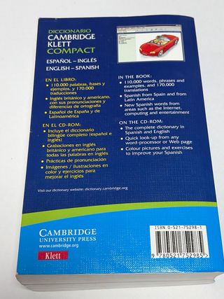 Diccionario Cambridge Klett Compact: Espanol-In...