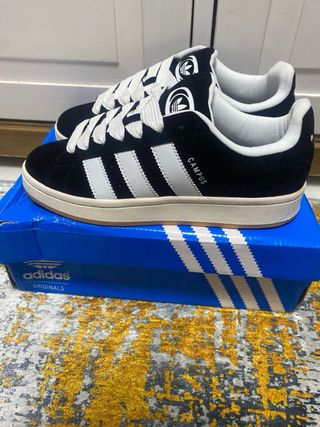 Adidas Campus Zapatillas Negras y Blancas