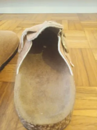 Zapatos invierno T.39 Beige/Marrón