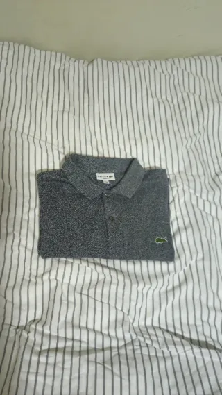 Polo Lacoste gris hombre