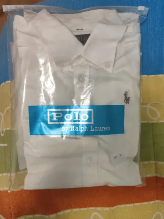 Camisa Polo Ralph Lauren Blanca