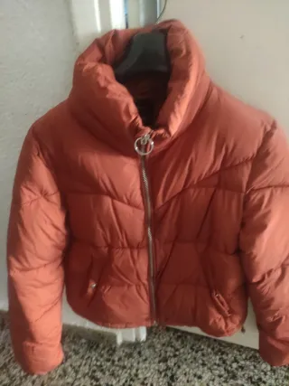 Chaqueta Bershka Talla L Naranja