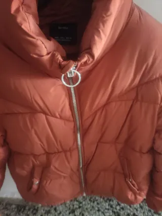 Chaqueta Bershka Talla L Naranja