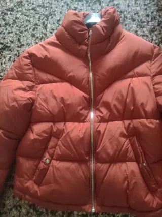 Chaqueta Bershka Talla L Naranja