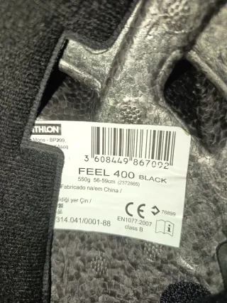 Casco Snowboard Wedze Negro