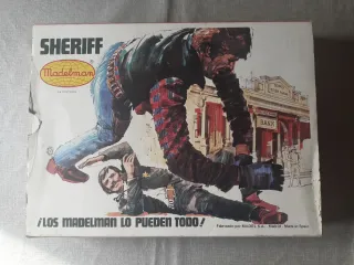 Madelman Sheriff,caballo,accesorios y caja