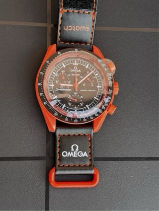 Swatch X Omega MoonSwatch Mission on Earth lava
