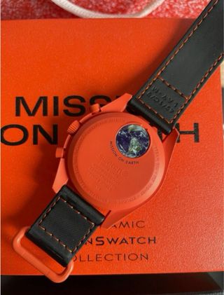 Swatch X Omega MoonSwatch Mission on Earth lava