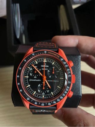 Swatch X Omega MoonSwatch Mission on Earth lava