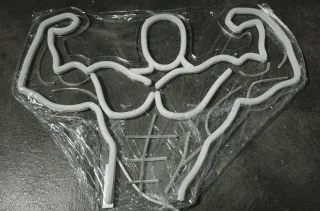 Lampada Neon LED "MUSCOLI"