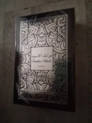 Perfume Franker Black Lattino 100ml Inspiración Ho