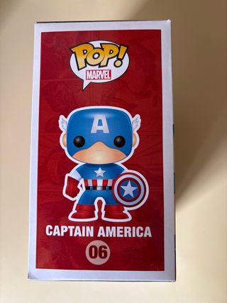 Funko Pop Marvel Capitán América #06