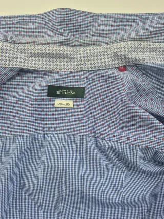 Camisa ETIEM Slim Fit Hombre Talla M