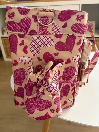 Bolso Transportín Touchdog Perros Gatos Corazones