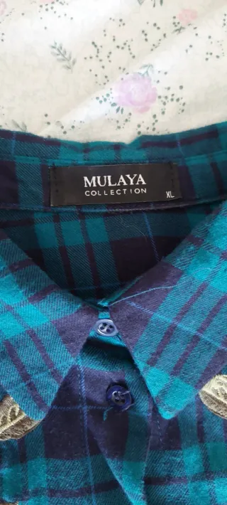 Camisa de invierno a cuadros