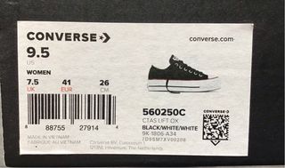 Converse Chuck Taylor Plataforma Mujer.