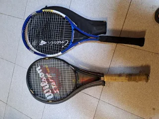Raquetas de Tenis Wilson y Gosen