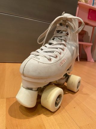 Patines Artísticos Blancos Talla 34