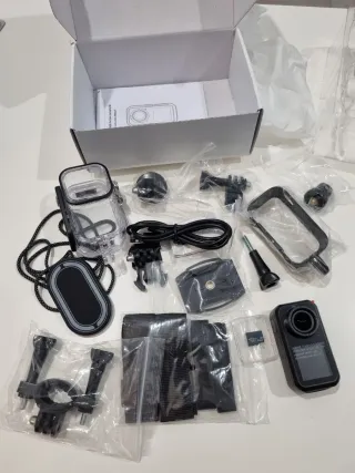 Cámara Deportiva 4K con Accesorios