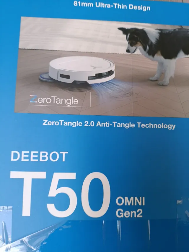 Robot Aspirador ECOVACS Deebot T50 Omni Gen2