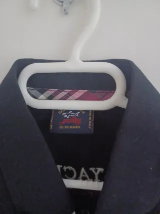 Camisa Paul & Shark Negra Talla L