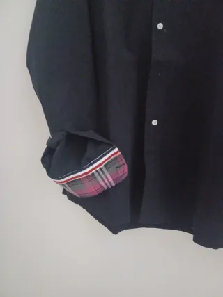 Camisa Paul & Shark Negra Talla L