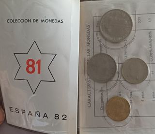 6 Carteras Colección Numismática Española