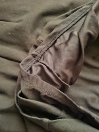 Vestido Mango Negro Manga Larga Talla M