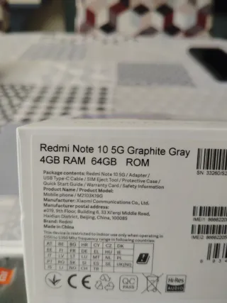 Xiaomi Redmi Note 10