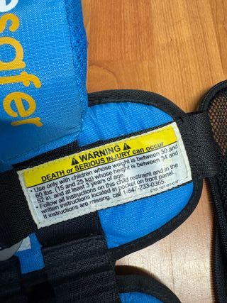 Ridesafer Asiento Portátil Coche Niño