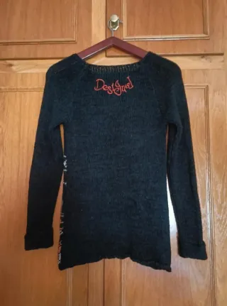 Jersey Desigual talla L tribal con logo bordado