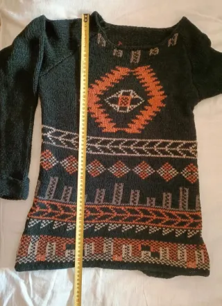 Jersey Desigual talla L tribal con logo bordado