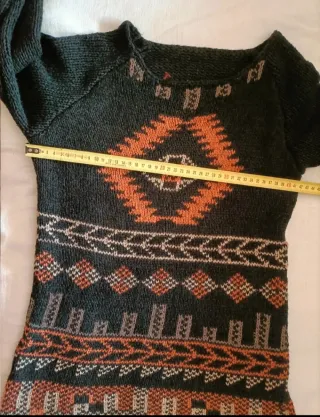 Jersey Desigual talla L tribal con logo bordado