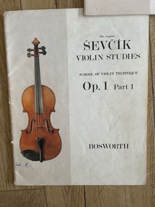 Libros de Violín Sevcik