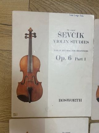 Libros de Violín Sevcik