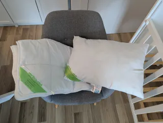 Edredón y cojín cuna Vertbaudet