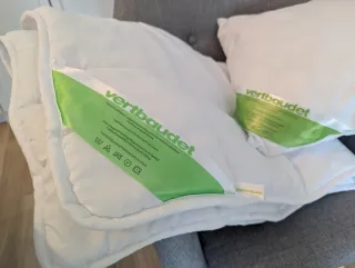 Edredón y cojín cuna Vertbaudet